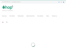 Tablet Screenshot of hop-cube.com
